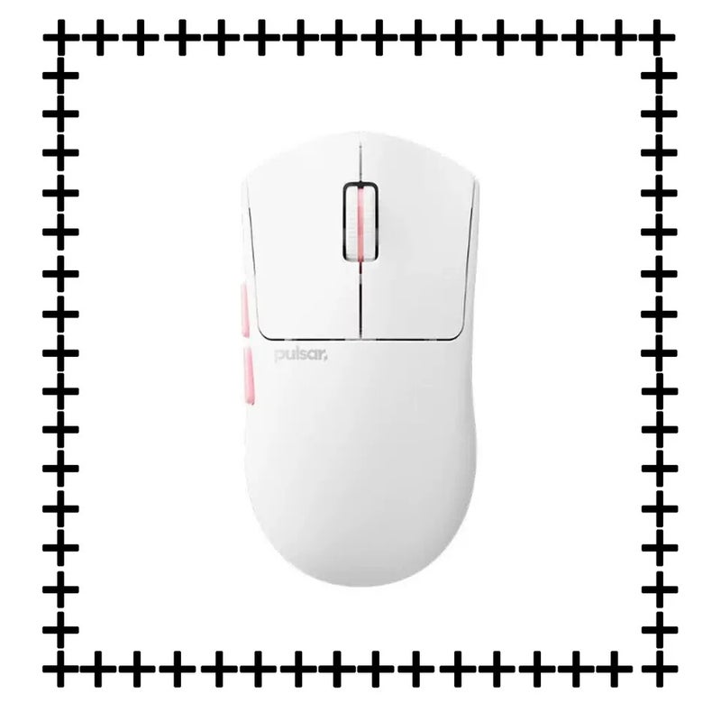 بولسار ماوس Pulsar Jinggg-X Pro Lightweight Wireless Gaming Mouse, 8K Polling Rate, White, for CS2 and Valorant, PC Esports - Image 1