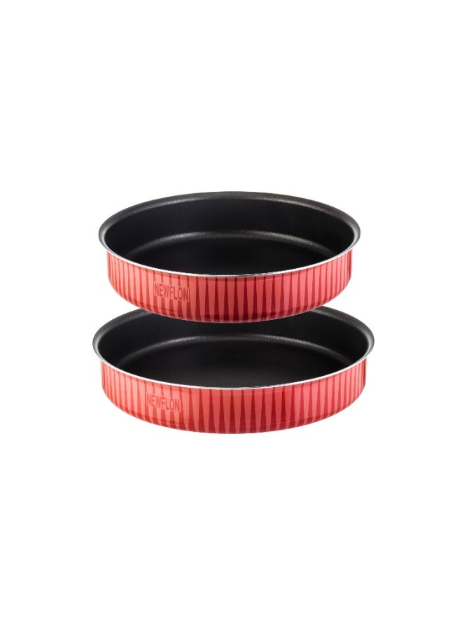 Round Oven Trays 2 Piece for All Baked Goods and Multi-use