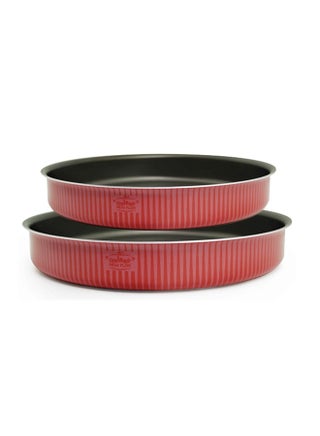 Round Oven Trays 2 Piece for All Baked Goods and Multi-use - pzsku/Z7241DF709421181EF51BZ/45/_/1695134319/aa44f7fc-fdb0-46bc-ae17-18341ceac3a4