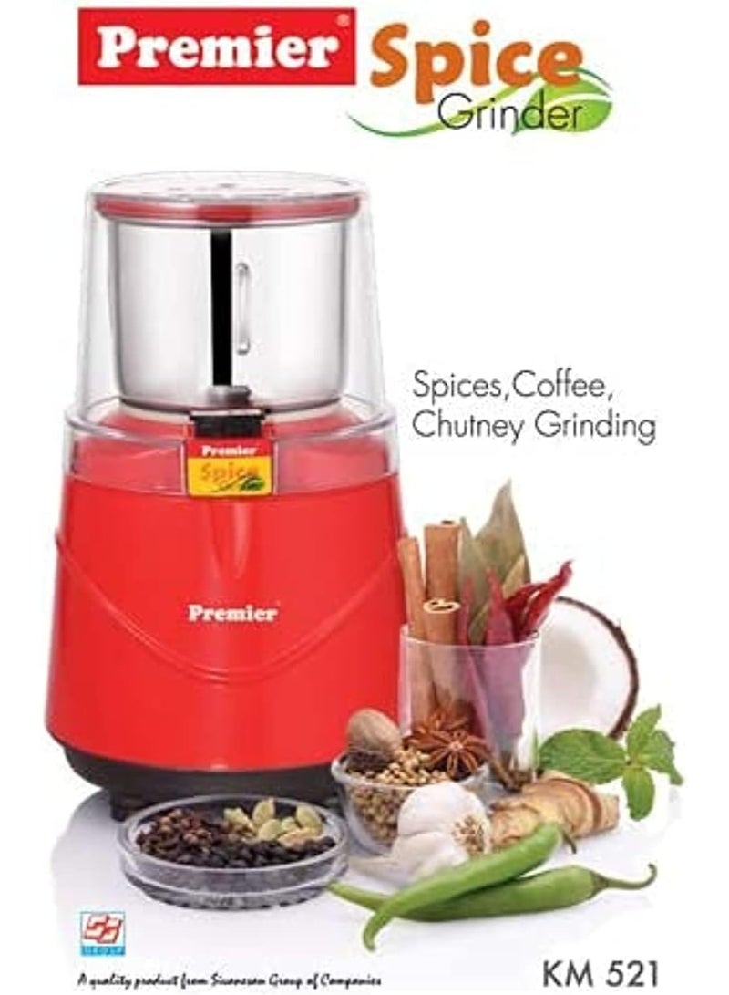 PREMIER SPICE GRINDER KM-521 (WET & DRY MIXER GRINDER) - Image 3