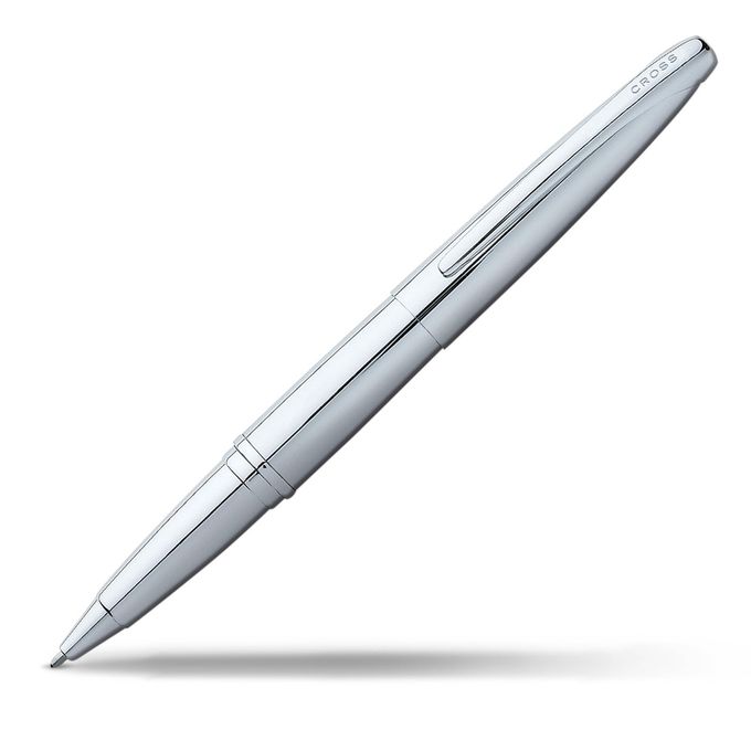 Cross Atx Refillable Gel Ink Rollerball Pen, Medium Rollerball, Includes Premium Gift Box Pure Chrome - Image 4