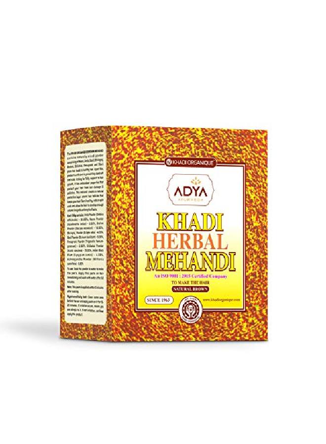 Khadi ORGANIQUE Herbal Mehndi For Hair Colour Hair Care|Healthy Voluminous Nourished Hair Pack Of 3 ( 240 Gm ) - Image 4