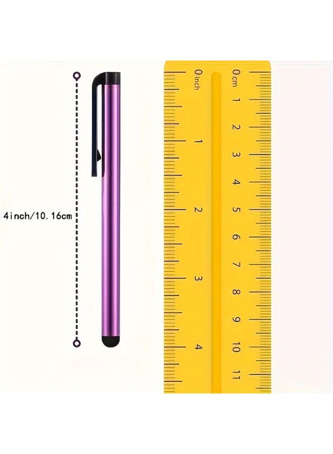 10pcs Universal Capacitive Stylus Pen For Apple Android Huawei Xiaomi iPad Tablet - Image 2