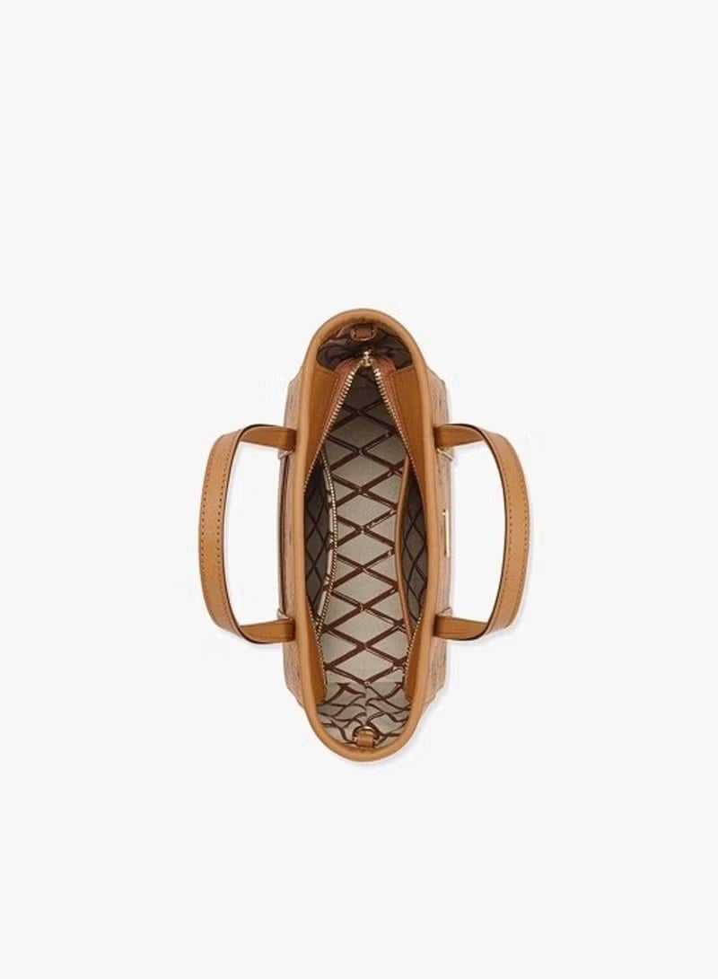 MCM TONI Mini handbag Diagonal tote bag（Brown） - Image 4