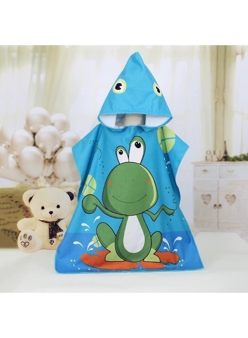 Y&D 70*150cm Printed Quick Drying Hooded Soft Bath Towel - Image 1