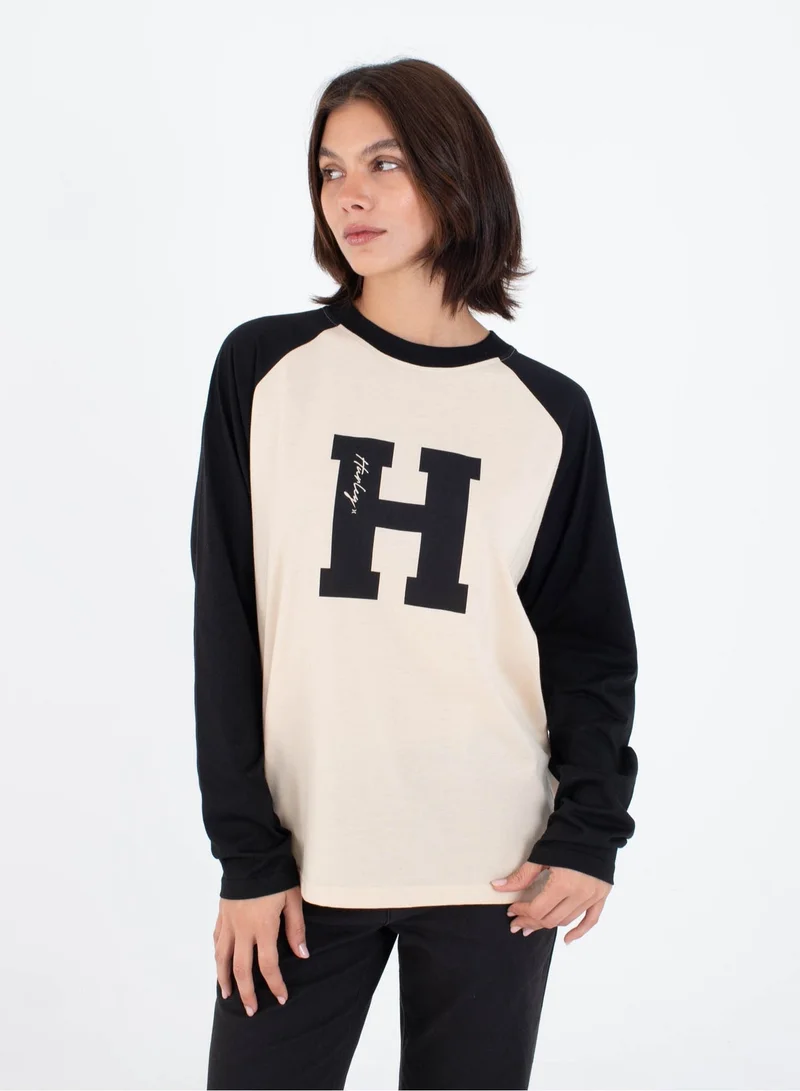 Hurley OUT RUN RAGLAN LS TEE
