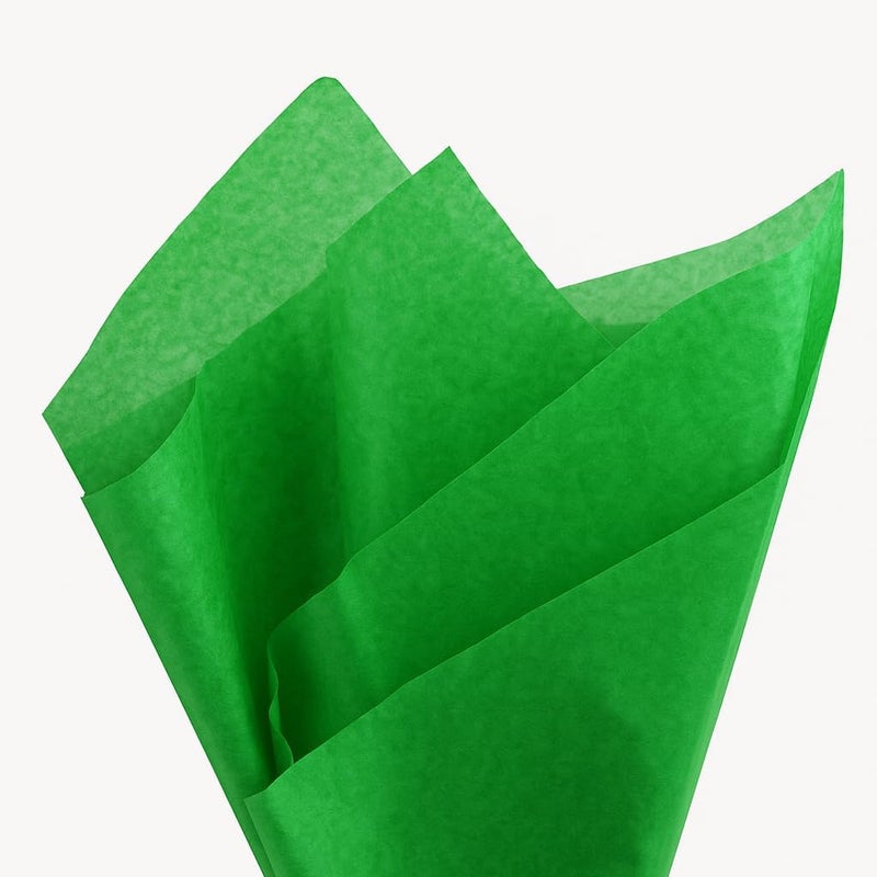 PMLAND Gift Wrapping Tissue Paper - Green Color - 20 Inches x 26 Inches 60 Sheets - Image 1