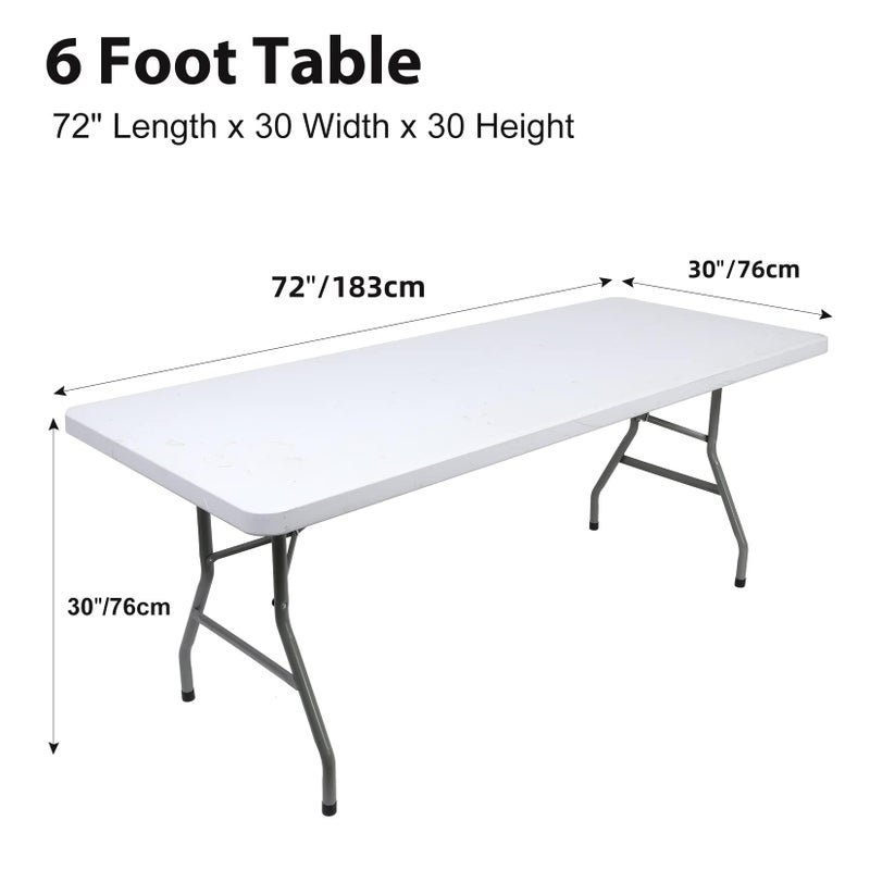 BDDC Table Covers for 6 Foot Tables, Light Purple Washable and Wrinkle Resistant Stretch Tablecloths Rectangle 6ft for Events, Wedding, Banquets, Parties - Image 5