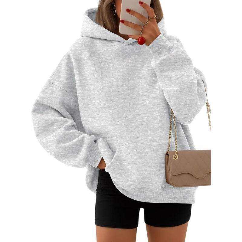 EFAN Womens Hoodies Oversized Sweatshirts Pullover Fleece Sweaters Long Sleeve Winter Fall Outfits Fashion Y2k Clothes - Image 1