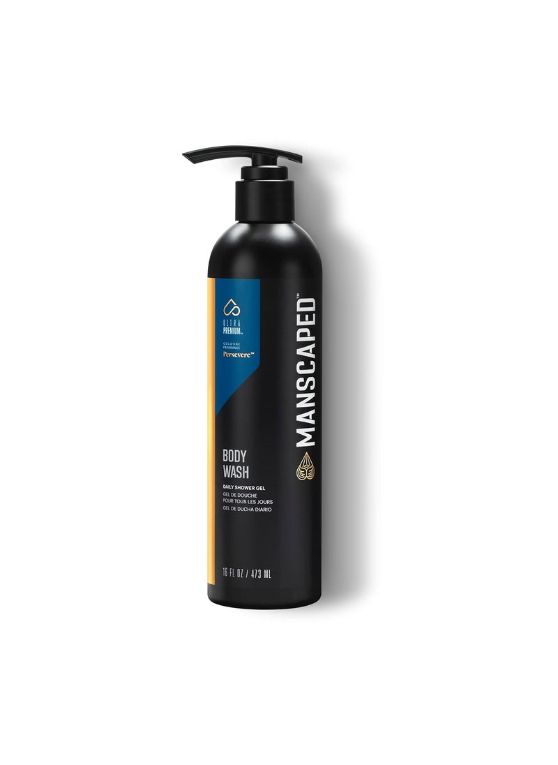 manscaped - MANSCAPED Mens UltraPremium Persevere Body Wash Luxurious Clean Formula Infused with Aloe Vera and Sea Salt Refreshing and Nourishing Daily Shower Gel for Hydrating Skin 16 oz - Image 1