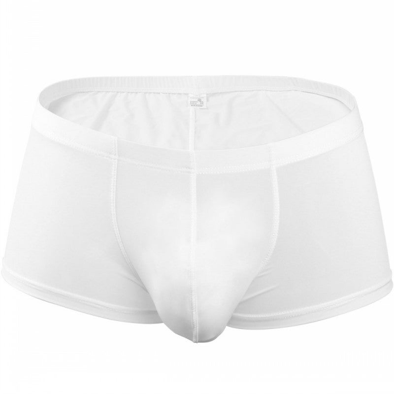 Mens Ice Silk Briefs New U-Pouch Boxer Shorts Orange  - Image 3