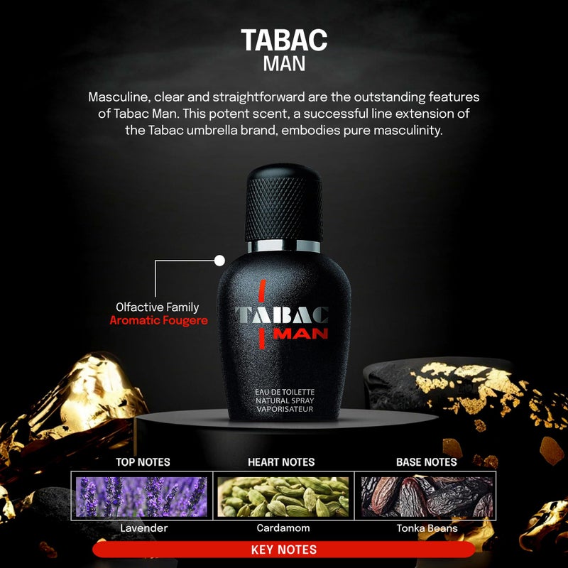 Tabac Original Tabac Man Black By Maurer Wirtz Eau-de-toilette Spray, 1.7-Ounce - Image 5