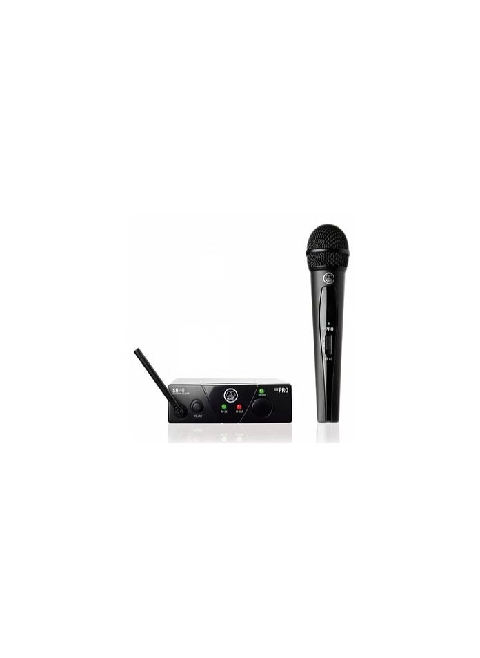 اي كي جي مجموعة ميكروفون لاسلكي صغير WMS40 - أسود - AKG  - Image 1