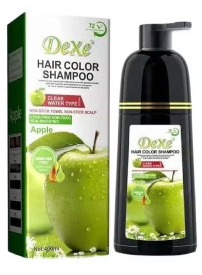 Dexe Apple Hair Color Shampoo 400 ML - Image 2