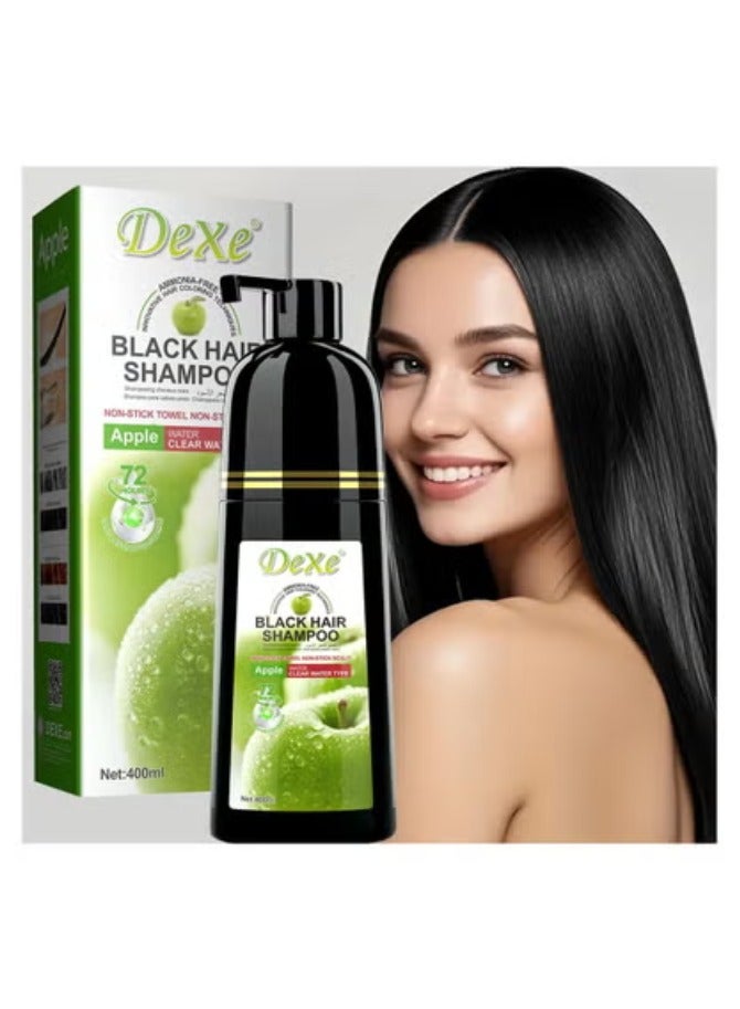 Dexe Apple Hair Color Shampoo 400 ML - Image 3