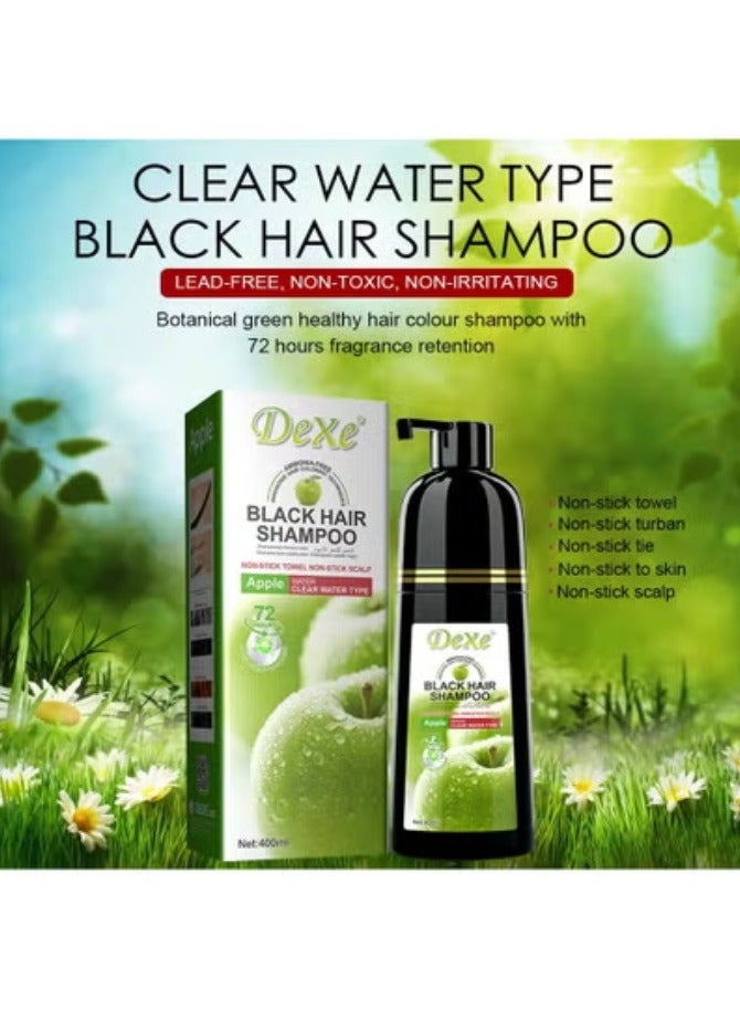Dexe Apple Hair Color Shampoo 400 ML - Image 4