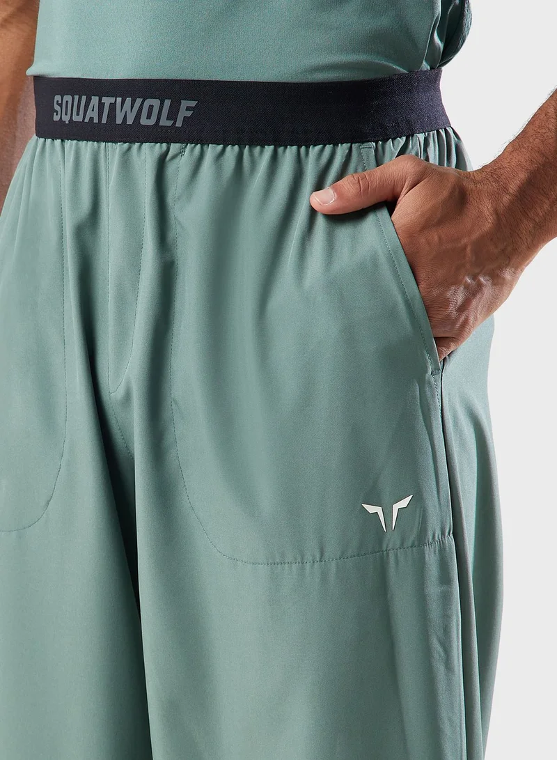 SQUATWOLF Stretch Woven Relaxed Sweatpants