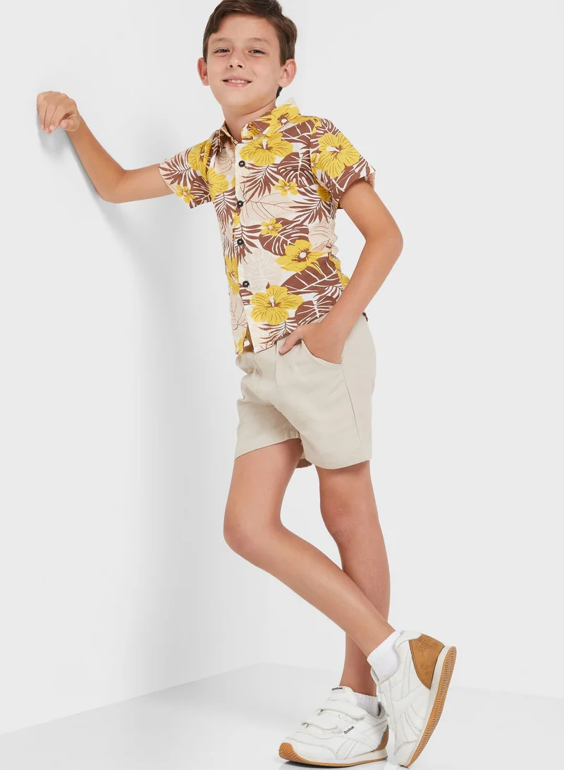 Pinata Shirt and Shorts Set For Boys