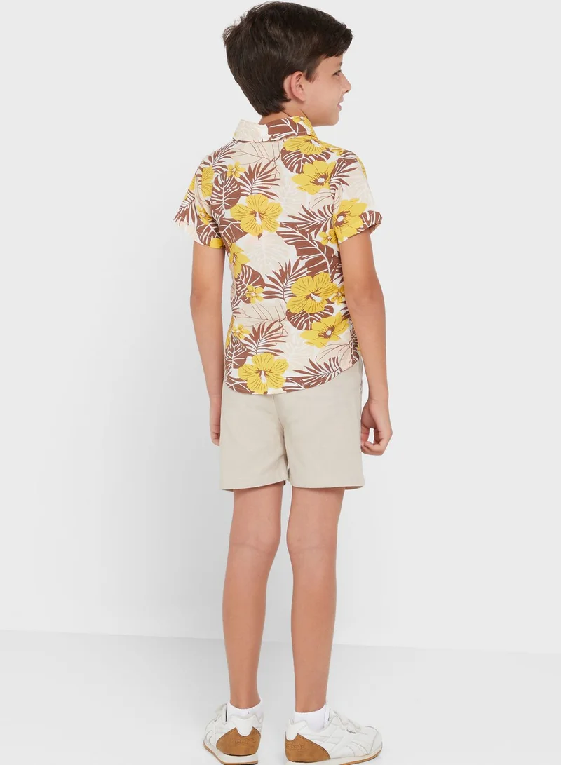 Pinata Shirt and Shorts Set For Boys