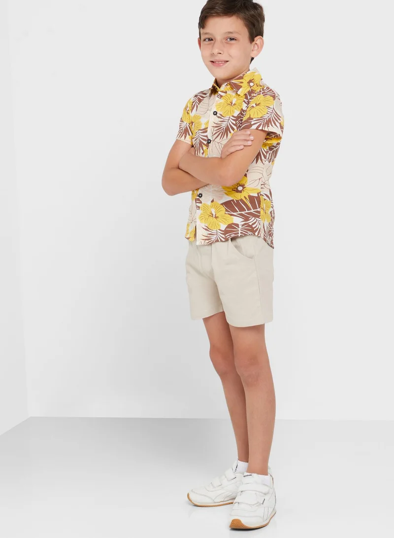 Pinata Shirt and Shorts Set For Boys