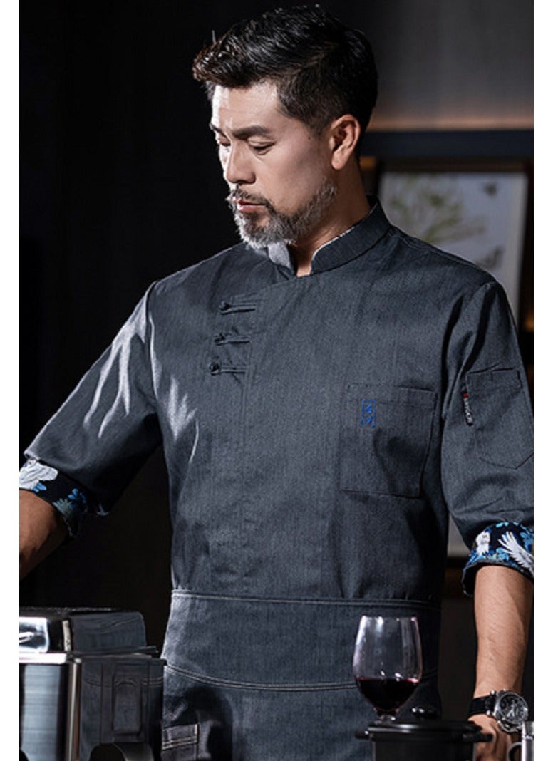 Gasin Senior Chef Workwear Jacket - Image 2