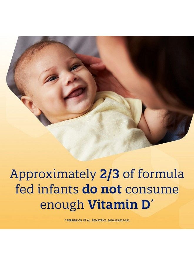 Enfamil - D Vi Sol Vitamin D Drops For Infants Supports Strong Bones And Teeth Gluten Free Easy To Use Dropper Bottle 50 Ml (Pack Of 3) - Image 1