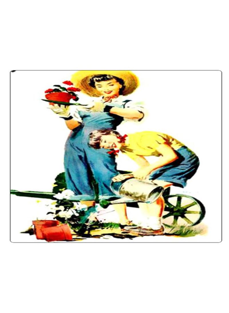 RKN Printed Anti-Slip Gaming Mouse Pad Multicolour