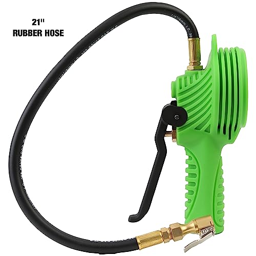 OEMTOOLS 24412 Digital Tire Inflator with Tire Pressure Gauge, Digital LCD Display, 0 to 175 PSI Air Pressure Gauge for Tires with 21” Hose and Clip-On Air Chuck - Image 4