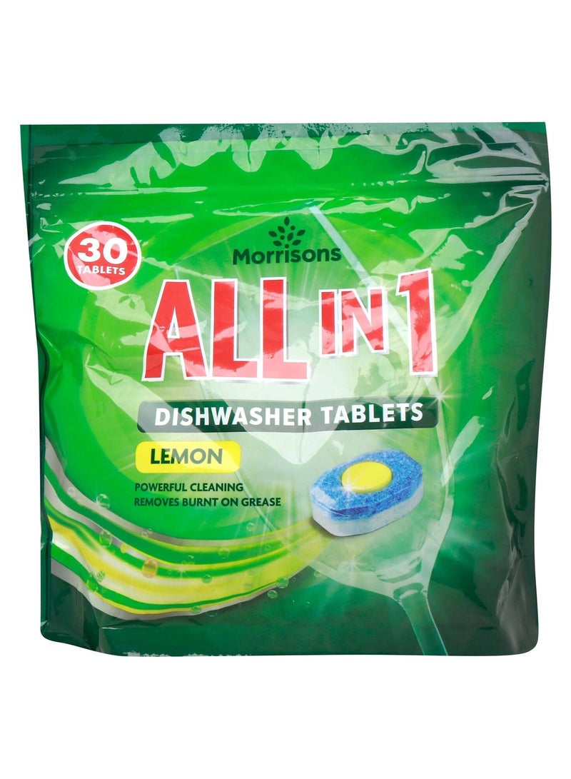Morrisons All in 1 Original Dishwasher Tablets 30pcs