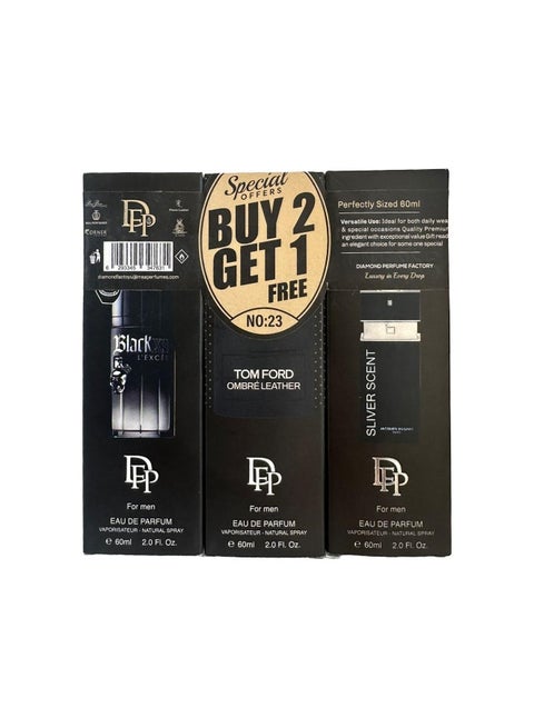 Special Offer Buy 2 and Get the 1 One FREE 60 ml no:23