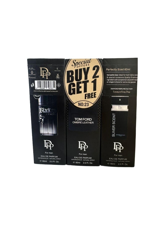 دايموند عرض خاص اشترى قطعتين و احصل علي الثالثه مجانا 60 ملل برفيم no:23 - Image 2