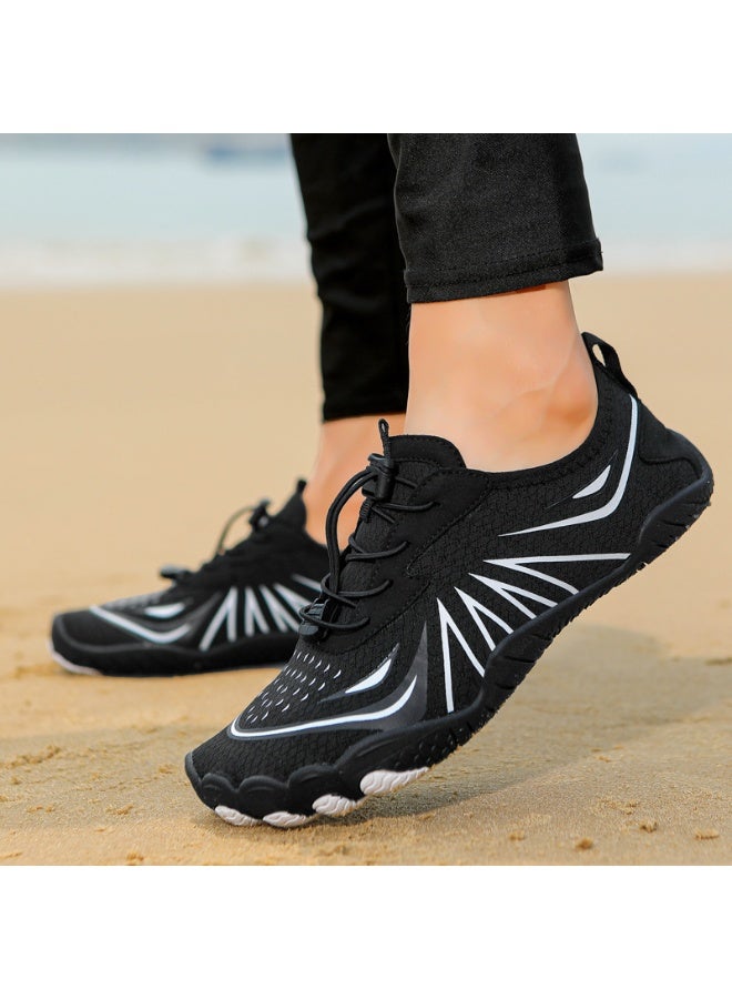 نيبمينينت Women Water Shoes Men Barefoot Shoes Breathable Swimming Shoes Shoes Water Sports Shoes Quick-Drying Five-Finger Upstream Shoes - Image 1