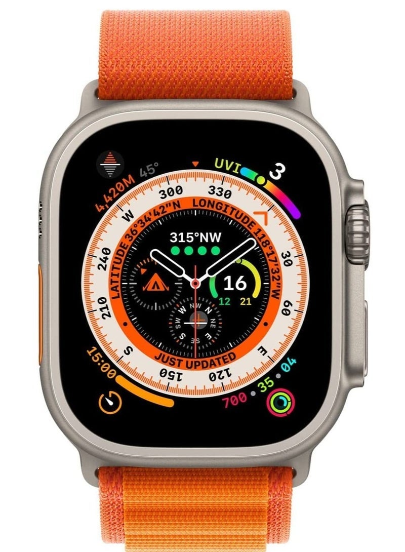 Gravity New HW8 Ultra max Smartwatch Series 8 I S8 (Orange) - Image 1