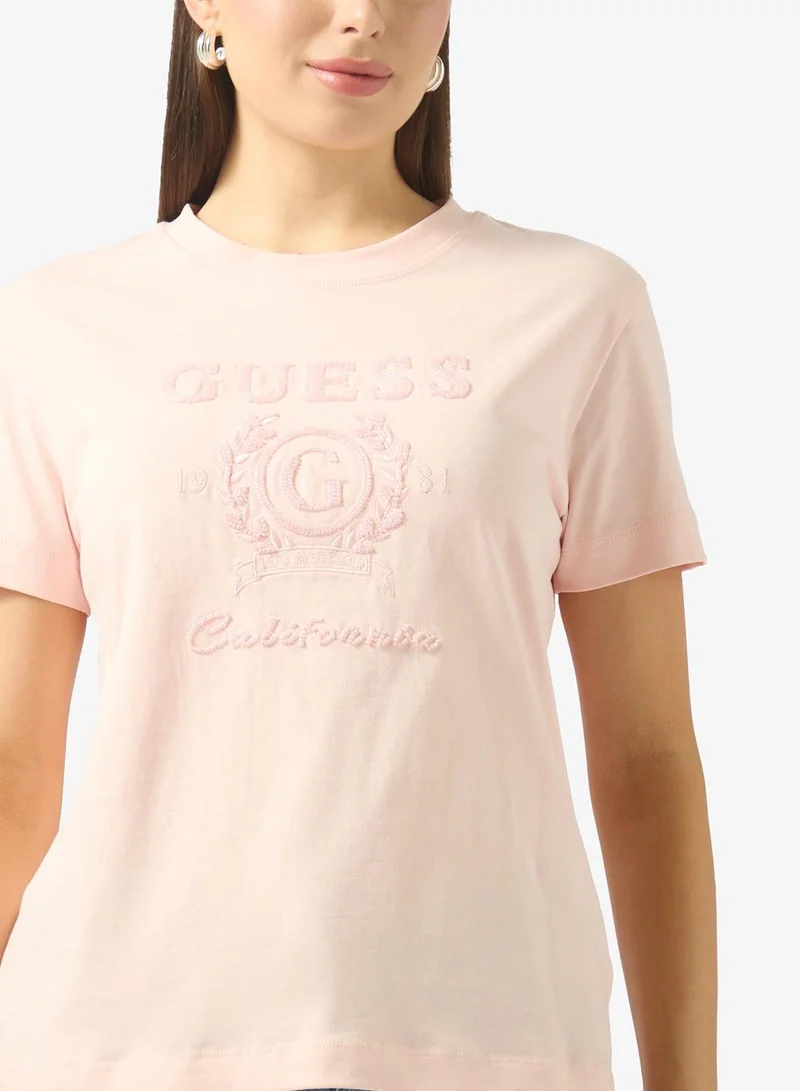 GUESS  Mena Short Sleeve T-Shirt for Women | Best Price UAE