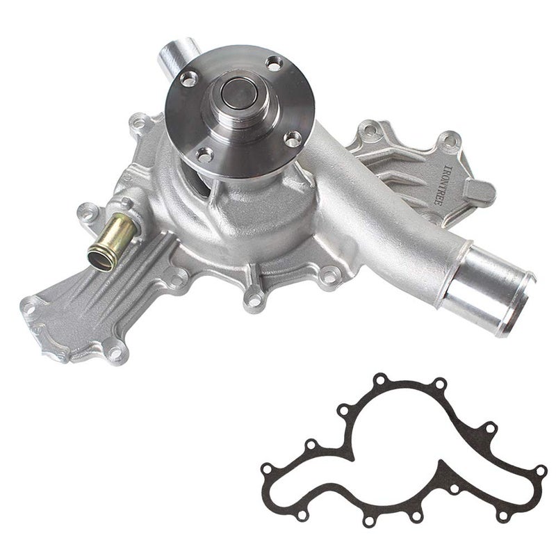 IRONTREE AW4108 Professional Water Pump Kit with Gasket Compatible with Ford Explorer Sport Trac Mustang Ranger Mazda B4000 Mercury Mountaineer 40L V6 Engine OE Replacement