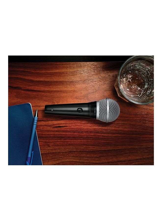 Shure PGA48 Dynamic Vocal Microphone (XLR to 1/4" Cable) PGA48-QTR-E Black - Image 3
