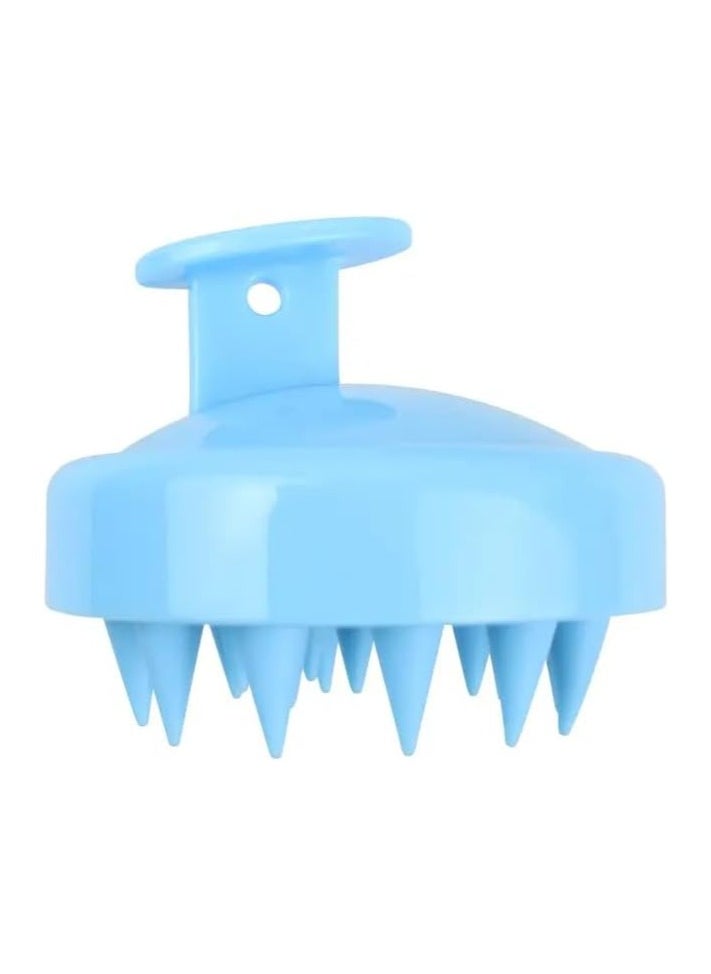 Generic Hair Scalp Massager Brush for Effective Hair Cleaning and Scalp Exfoliation - Perfect for Curly, Straight, and Thick Hair - Ideal for Relaxation and Stress Relief – Blue  - Image 1