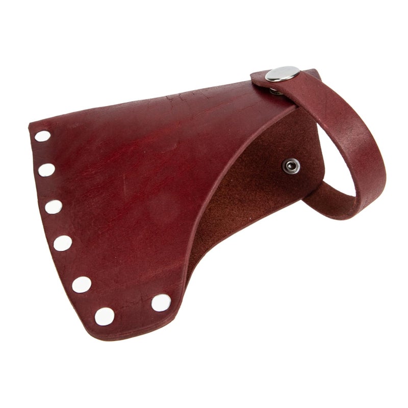Camping Hatchet Cover Protective Case Genuine Leather Portable Axe Cover 1 Piece - Image 2