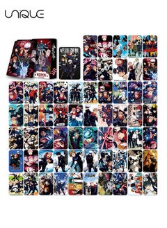 Unique 92 Pieces Jujutsu Kaisen Lomo Card - Laser Card - 60Pieces Double-sided LOMO Card - 30 Pcs Random stickers - HD Color Printed Collector Card Sticker - Photo card decoration for collector fans  - Image 2