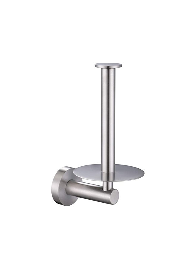 Generic Stainless steel vertical toilet paper holder  - Image 1