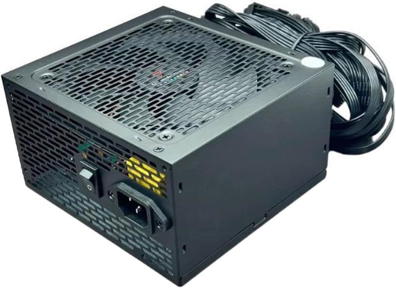 650W Mining Power Supply With Cooling Fan 8Pin Graphics Component Metal Case For Gaming - Image 1