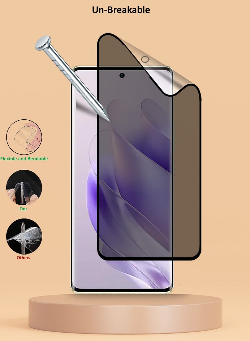 Techie Full Cover Matte Ceramic Privacy Screen Protector for Vivo V40 Pro / V40 Lite / Vivo V40 5G – Anti Fingerprint, Bubble Free Easy Installation - Image 5