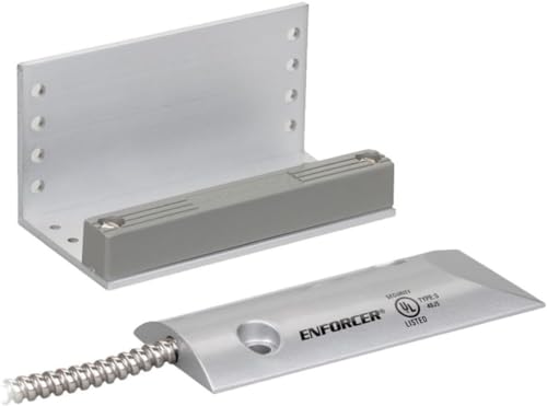 Seco-Larm SM-226L-3Q Overhead Door Magnetic Contact, 2.75-inch Gap, Open/Closed Loop Circuits (3 Wires), 24" Armored Wire Leads, Weatherproof - Image 1