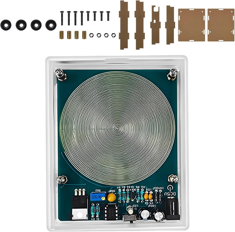 Schumann Wave Generator 7.83Hz, 5W Low Frequency Pulse, USB Powered, with LCD Display, Clear Acrylic Shell, for Relaxation, Meditation, 16 X 13 X 2 Cm - Image 5