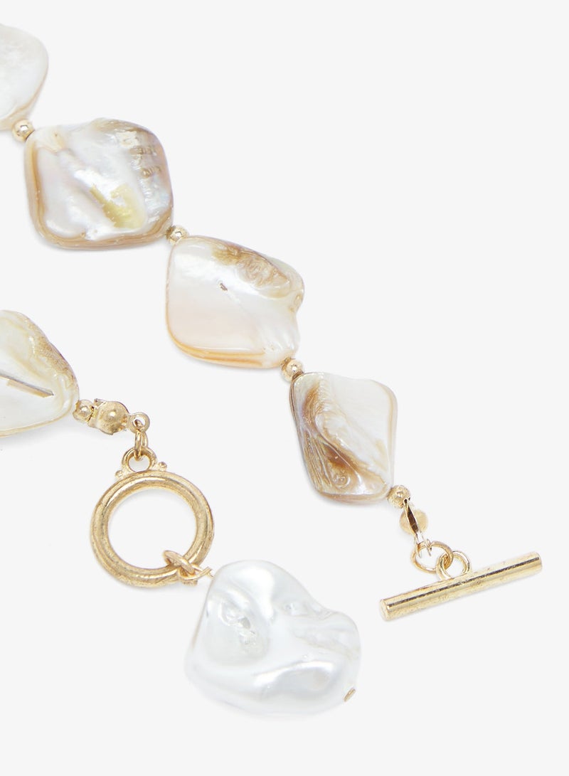 Ginger Sea Charm Resin Necklace - Image 4