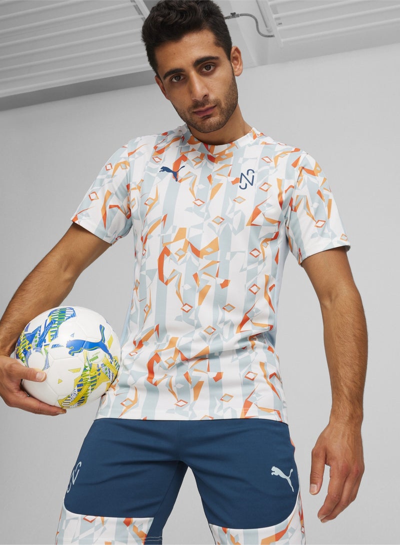 PUMA NEYMAR JR Creativity Mens White Football Jersey - Image 1