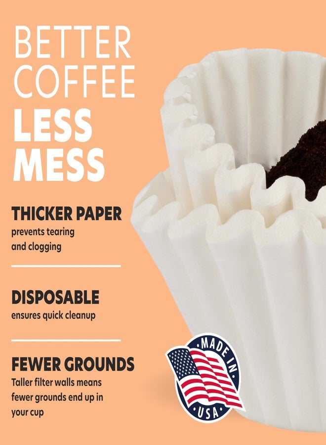 Tupkee Extra Large Coffee Filters - 13.75” x 5.25” - Fits Bunn 1.5-3 Gallon Commercial Coffee & Tea Machines - Chlorine-Free - No Overflow, No Tearing - 250 Count - For Restaurants, Cafés - Image 5