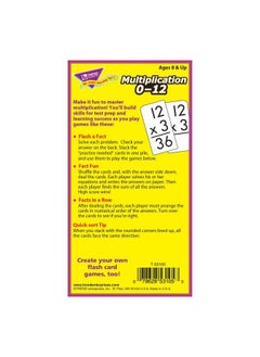 Trend Enterprises TREND ENTERPRISES: Multiplication 0-12 Skill Drill Flash Cards, Exciting Way for Everyone to Learn, Facts Through 12, Self-Checking, Great for Skill Building and Test Prep, 91 Cards Included, Ages 8+  - Image 5