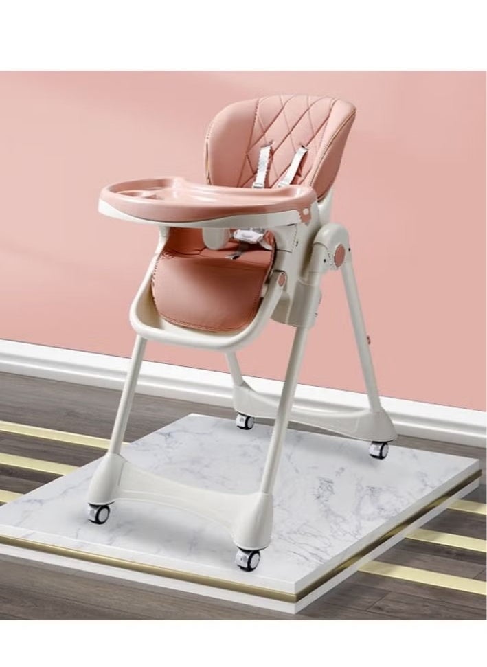 ORiTi - Multi-Function Baby High Chair, For Feeding & sleeping With Wheels & One Back Cushion - Image 1