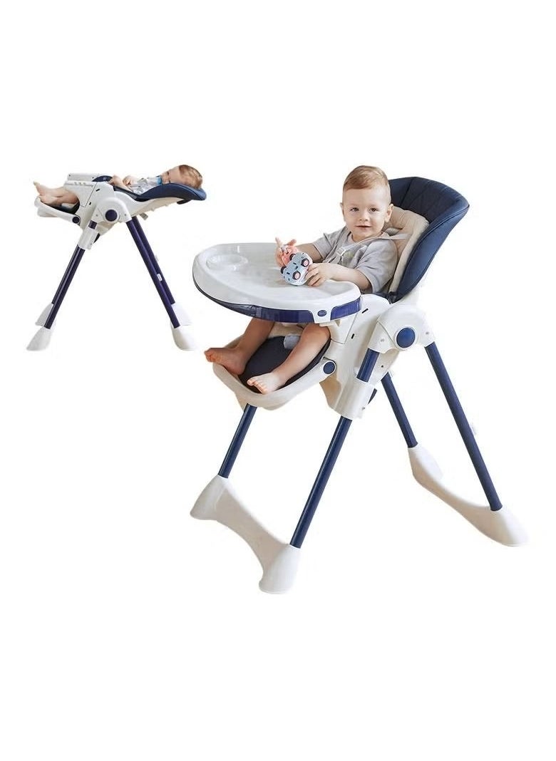 ORiTi - Multi-Function Baby High Chair, For Feeding & sleeping With Wheels & One Back Cushion - Image 1